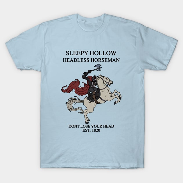 Headless Horseman T-Shirt by valentinahramov